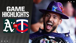 As vs Twins Game Highlights 61324  MLB Highlights [upl. by Sension297]