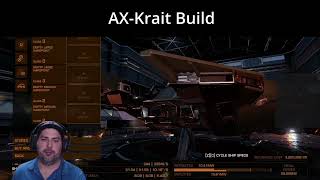 AX Krait MK2 Build  Elite Dangerous [upl. by Usanis893]