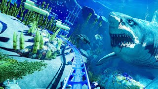 FIRST EVER Underwater Ocean Roller Coaster POV [upl. by Ellehcer284]