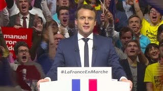 Umfrageliebling Macron elektrisiert Franzosen [upl. by Brenton]