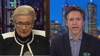 Bronwyn Bishop clashes with Nick Reece on Voice to Parliament [upl. by Attolrac]