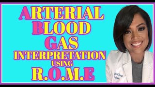 Arterial Blood Gas  ABGs Made Easy for Nursing Students ROME Method [upl. by Rolan]