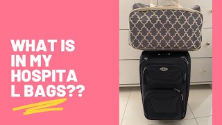 Whats In My Hospital Bags  Dischem Baby Bag Review  New Mummy  Namibian Youtuber [upl. by Lotta]