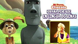 IORANA PEHE KOE  MI PERRO CHOCOLO  CANCIONES INFANTILES EN LENGUA DE SEÑAS [upl. by Llerdnek]