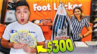 THE 300 FOOTLOCKER CHALLENGE [upl. by Ettie]