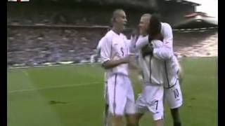 David Beckham Free Kick v Greece 2001 [upl. by Notfa]