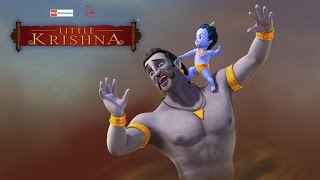 Little Krishna Tamil  Episode 12 Trinavarta [upl. by Ecyak]