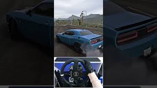 Forza Horizon 5  Dodge Challenger SRT  Moza R9 Gameplay [upl. by Godden]