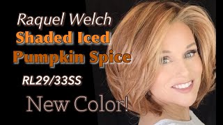 Raquel Welch Color Review  SHADED ICED PUMPKIN SPICE RL2933SS  UPSTAGE  COMPARE [upl. by Mixam786]