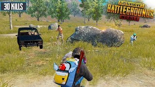 УБИВАЕМ ВСЕХ КОГО ВИДИМ  НА АГРЕССИИ В PUBG MOBILE  30 KILLS [upl. by Julina]