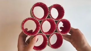 6 Different Recycling Ideas with Cardboard Rolls [upl. by Mildred508]