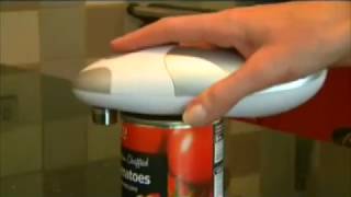 Electric CanTin Opener One Touch Automatic by Cooks Professional [upl. by Tekcirc]