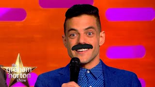 Rami Malek Sings Bohemian Rhapsody  The Graham Norton Show BBC AMERICA [upl. by Natfa200]