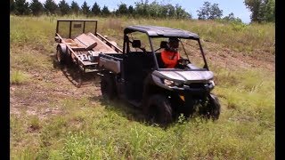 2017 Can Am Defender HD10 XT Review [upl. by Fadil]