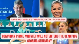 ROMANIAN PRIME MINISTER WILL NOT ATTEND THE PARIS OLYMPICS CLOSING CEREMONY  paris2024 olympics [upl. by Helaina]