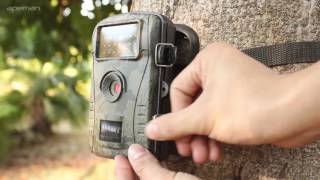 How To Use Apeman Hunting Camera H45 [upl. by Yengac]