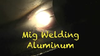 Mig Welding Aluminum with a Spool Gun [upl. by Akelam]