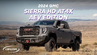 OffRoading in the 2024 GMC Sierra HD AT4X AEV Edition [upl. by Hbahsur]