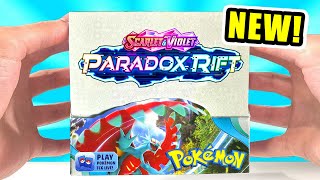 NEW Pokemon Paradox Rift Booster Box Opening [upl. by Lenneuq]