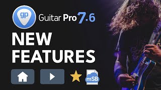 The new features of Guitar Pro 76 [upl. by Ingeborg]