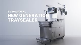 Schalensiegler BS 40 MAXI XL – Traysealer Wider larger and more productive [upl. by Camfort]