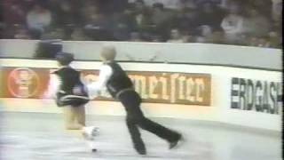 Torvill amp Dean GBR  1982 World Figure Skating Championships Exhibitions US ABC [upl. by Bakeman]