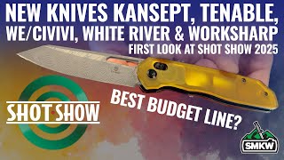 New Knives from Kansept Tenable WECivivi White River amp Worksharp [upl. by Ubald]