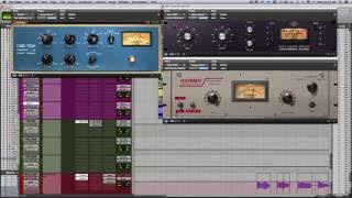 Compression Basics 1176 into LA2A on Vocals  CL1B on Keyboards [upl. by Hahnert]