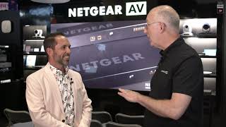 NETGEAR Demos New M4350 AVOverIP Switches at Infocomm 2023 [upl. by Hays109]