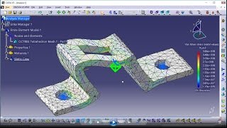 CATIA V5 FEA TUTORIAL [upl. by Early]