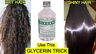 Use Glycerin This way To Turn Dry Frizzy Hair To Soft Smooth Shiny Hair Naturally  Priya Malik [upl. by Grayce]