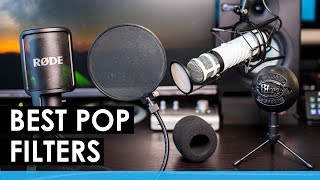 Best Pop Filters Reviewed — Pop Filter VS Windscreen [upl. by Ecyaj]