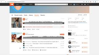 HOW TO REPEAT a SONG OR PLAYLIST on SOUNDCLOUD [upl. by Eirelav]