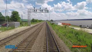 Metra Ride Along  BNSF Railway Inbound [upl. by Adnolaj]