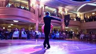 Cunard Queen Victoria cruise ship Spectacular show dance [upl. by Ahsiryt]