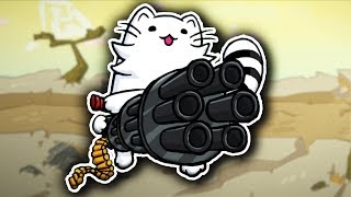 WHO GAVE THIS CAT A GUN  One Gun Cat [upl. by Swigart180]