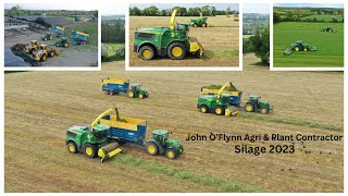 John O’ Flynn Agri amp Plant Contractor  Silage 2023 [upl. by Etnohs]