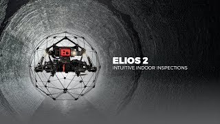 Elios 2  Intuitive indoor inspection drone for confined spaces [upl. by Nivi272]