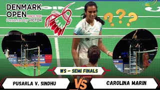 Carolina Marin ESP vs Pusarla V Sindhu IND  Denmark Open 2023  SF [upl. by Kir]