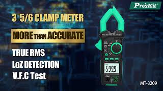 ProsKit MT3209 356 ACDC Digital Clamp Meter [upl. by Laurianne]