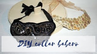 ✄ DIY Cómo hacer un collar babero [upl. by Cowles]