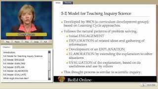 5E Lesson Model for Teaching Inquiry Science [upl. by Gnilrad245]