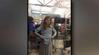 Outrage over 10yearolds TSA patdown [upl. by Anead]