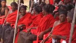 Traditional Akan funeral  Ghana West Afrika [upl. by Riana]