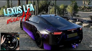 LEXUS LFA 1500 HP  Forza Horizon 5  Thrustmaster T300RS [upl. by Suirauqed]