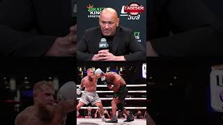 Dana White on Mike Tyson vs Jake Paul quotMike was right and I was wrongquot UFC309 [upl. by Greeson]