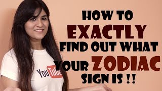 How Do You Exactly Find Your Zodiac Sign Simple Method Find out Here [upl. by Kaslik]