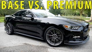 Differences Between a Premium Mustang GT amp Base Mustang GTWorth The Money [upl. by Gnilrac125]