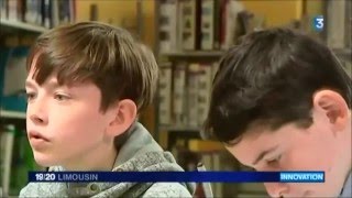 Le Collège Paul LANGEVIN sur France 3 LImousin 9042016 [upl. by Ecylahs]