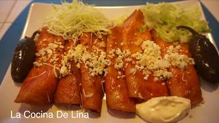 Enchiladas Mexicanas Fritas Michoacanas [upl. by Alejandro]